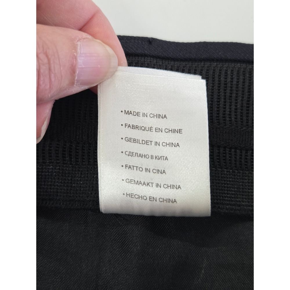 CM Gold Series Mens Navy Blue Dress Pants Flat Front 50x32 Big & Tall Polyester - Picture 10 of 11